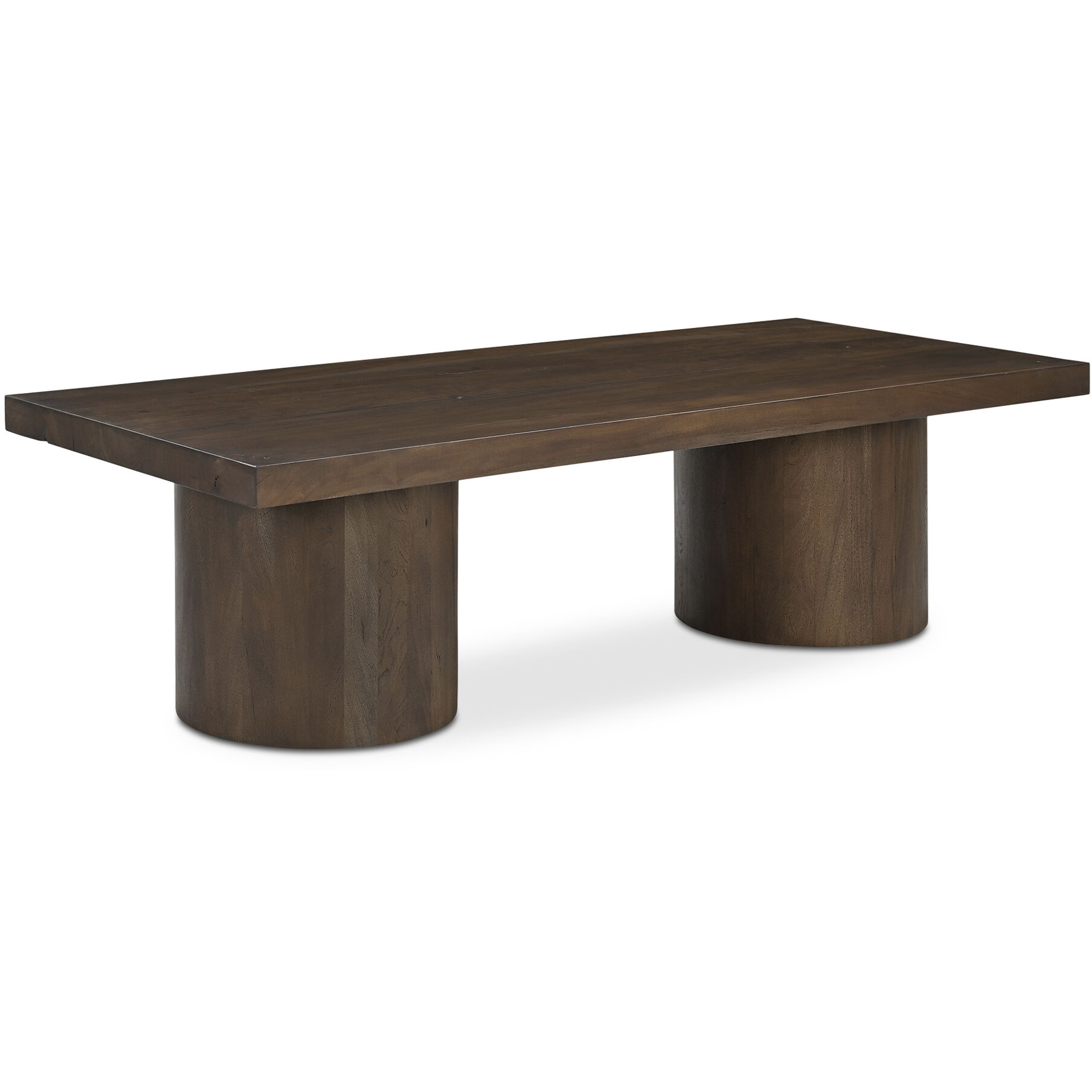 Hadley 60 X 24 inch Dark Brown Coffee Table